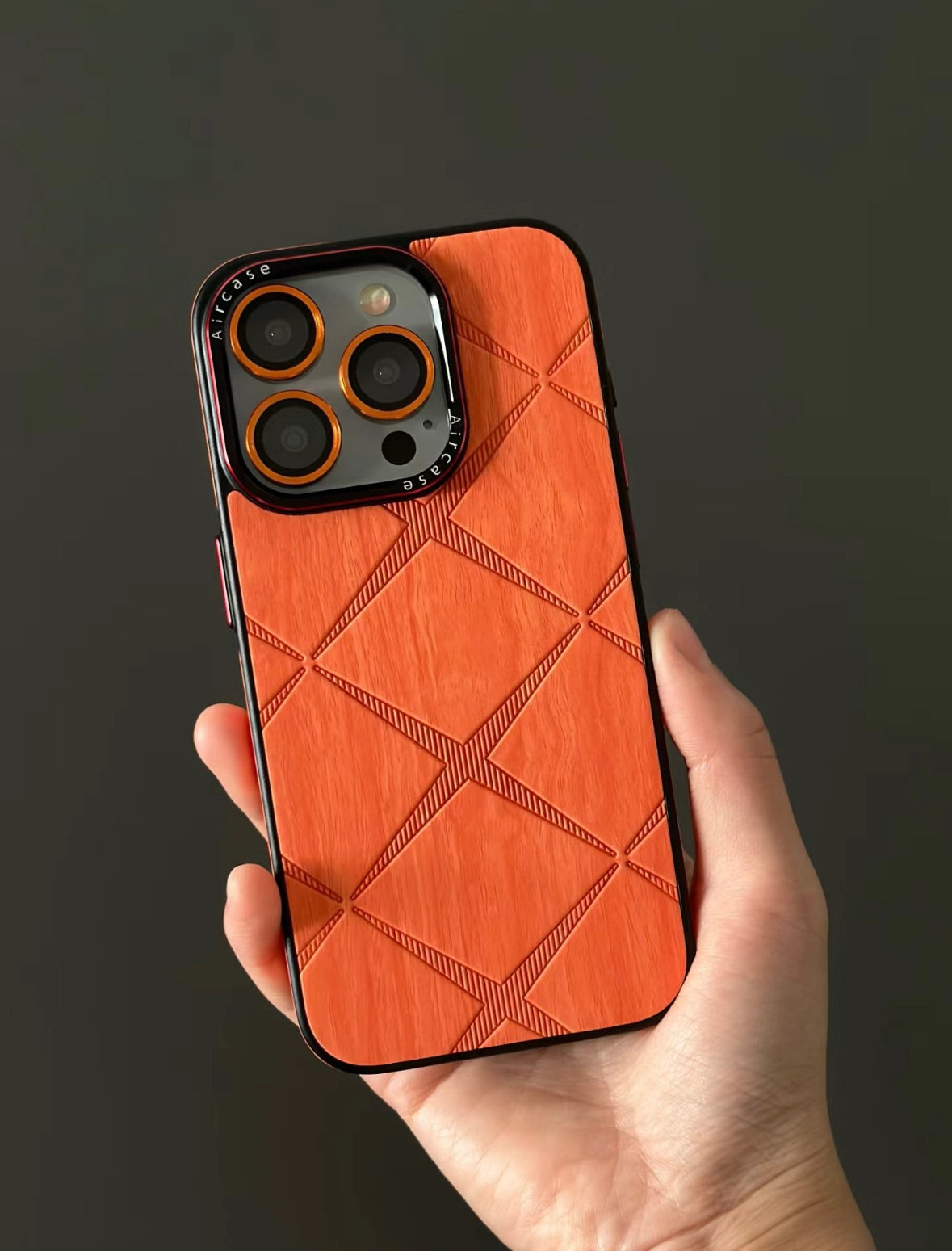 Orange Infinity Cross