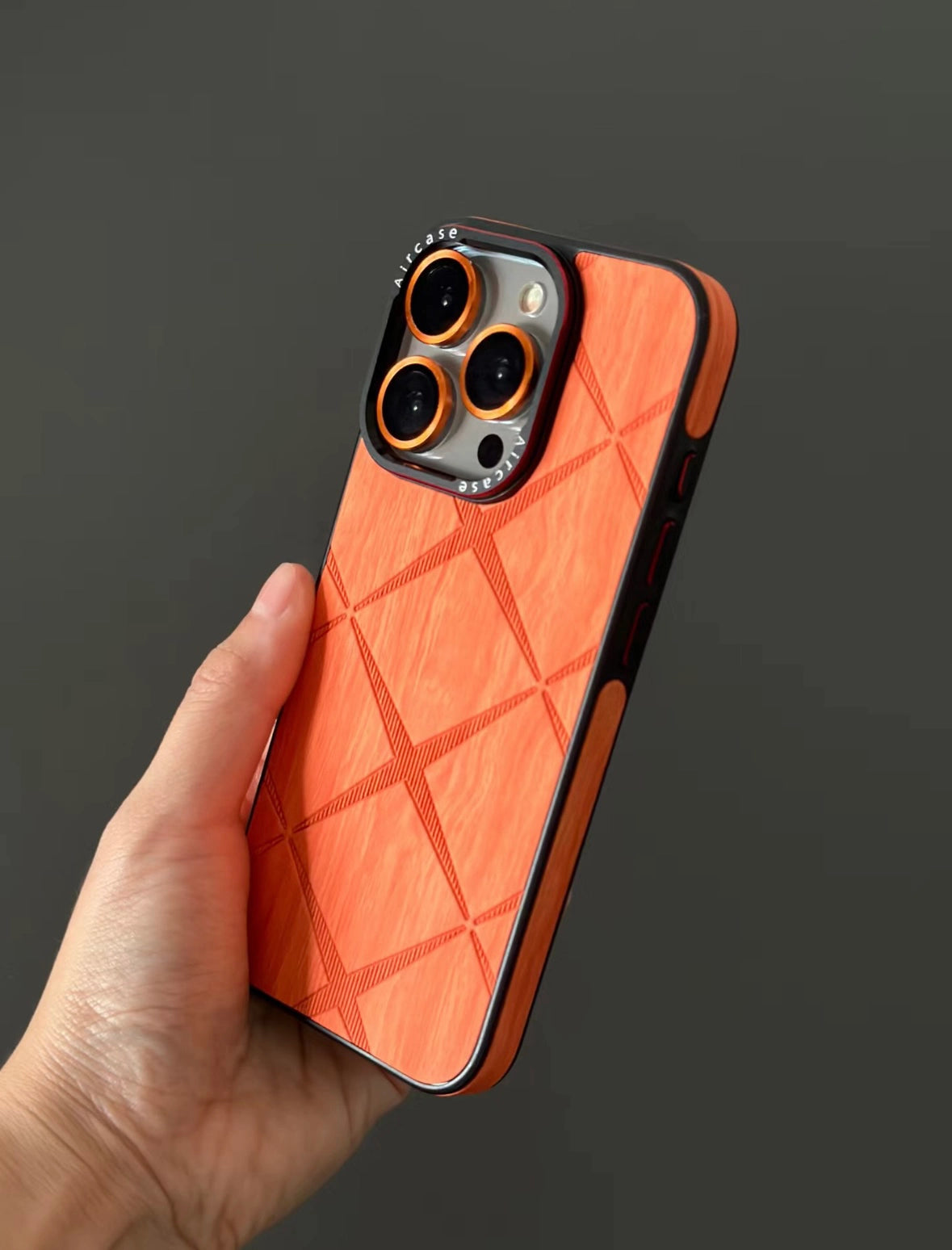 Orange Infinity Cross