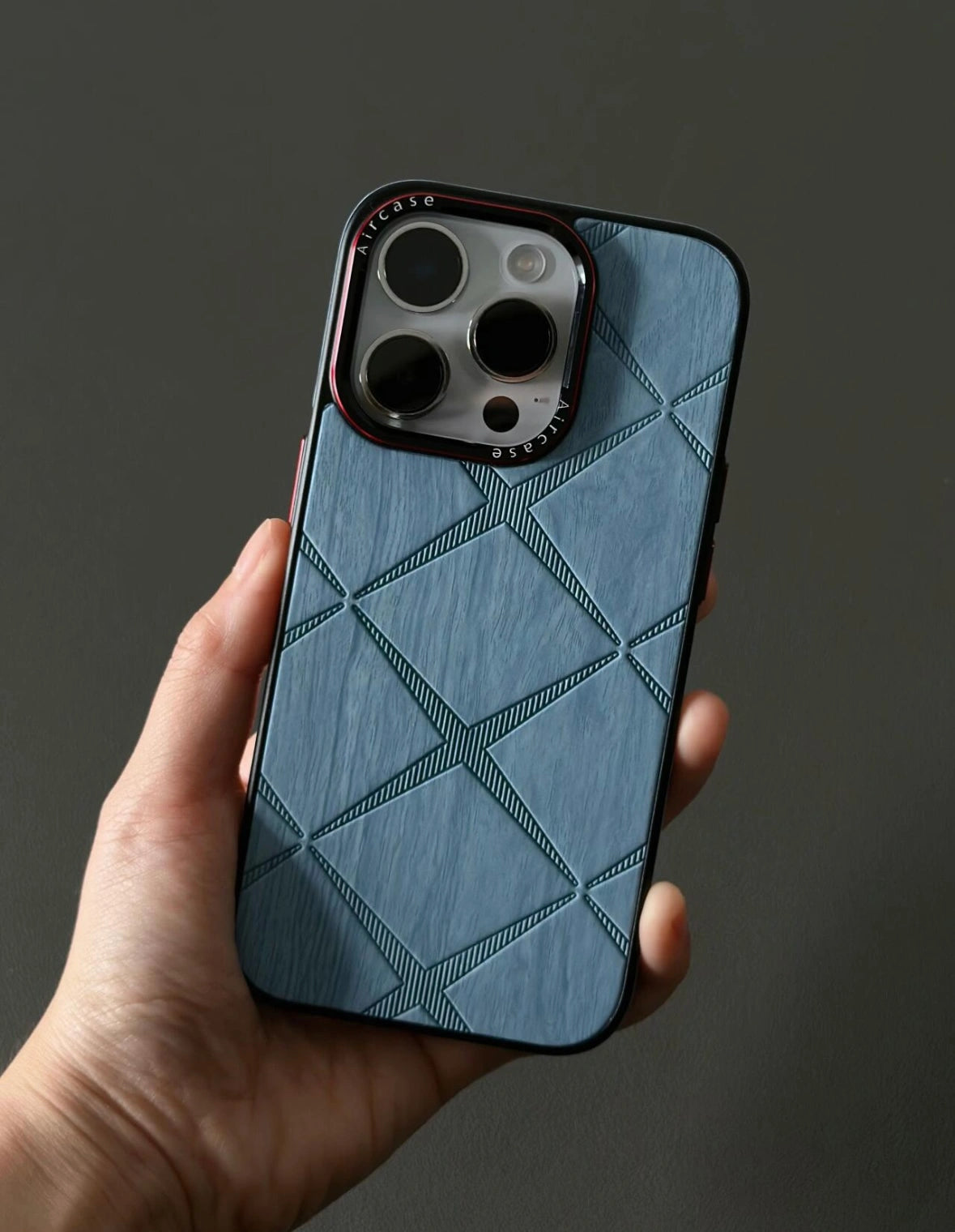 Blue Infinity Cross