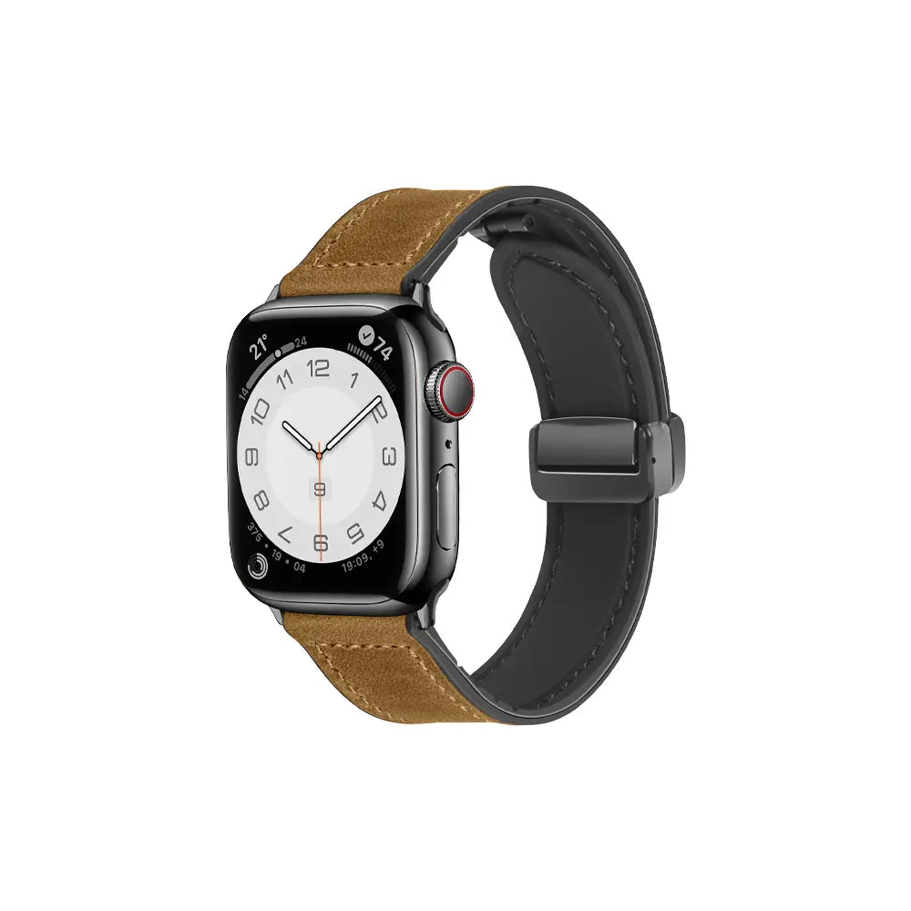 Multiple Colors Leather Watch Band