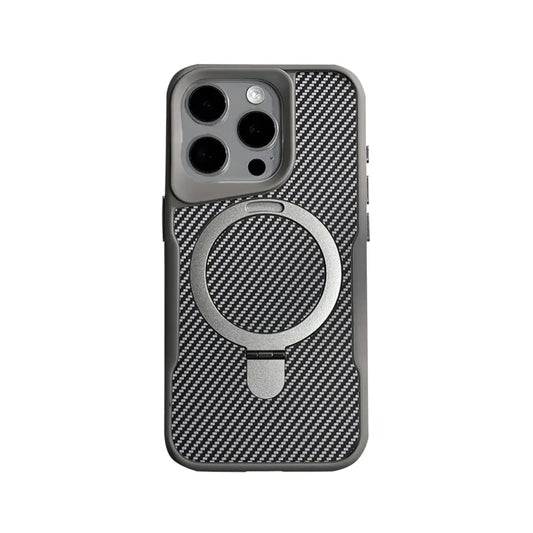 Grey Carbon Fiber Style with Stand