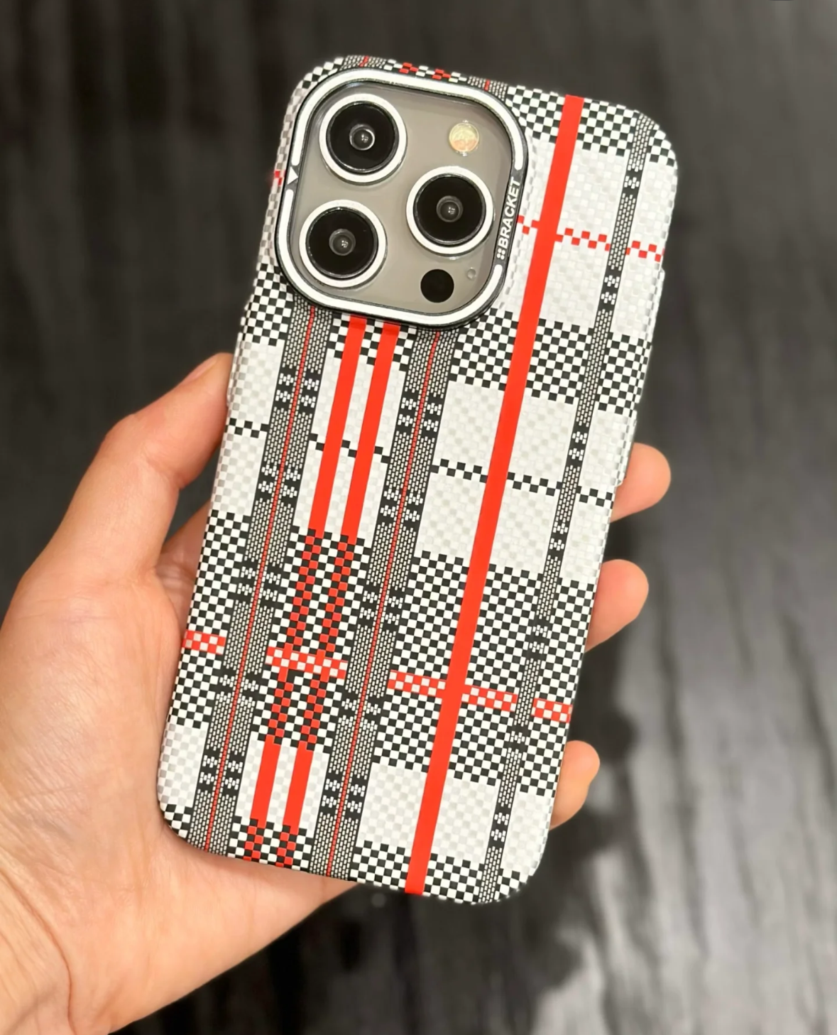 Red Grey Lines